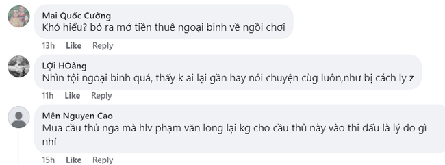 Cổ động viên đặt dấu hỏi về quyết định của HLV Phan Văn Long