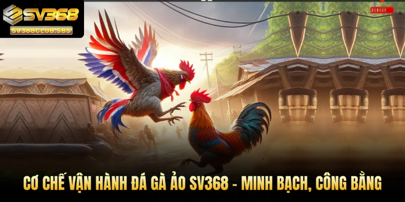 Cơ chế vận hành đá gà ảo SV368 - Minh bạch, công bằng